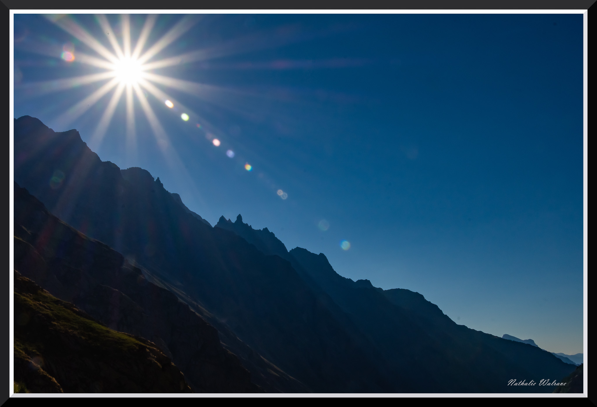 Sur le chemin vers le glacier blanc